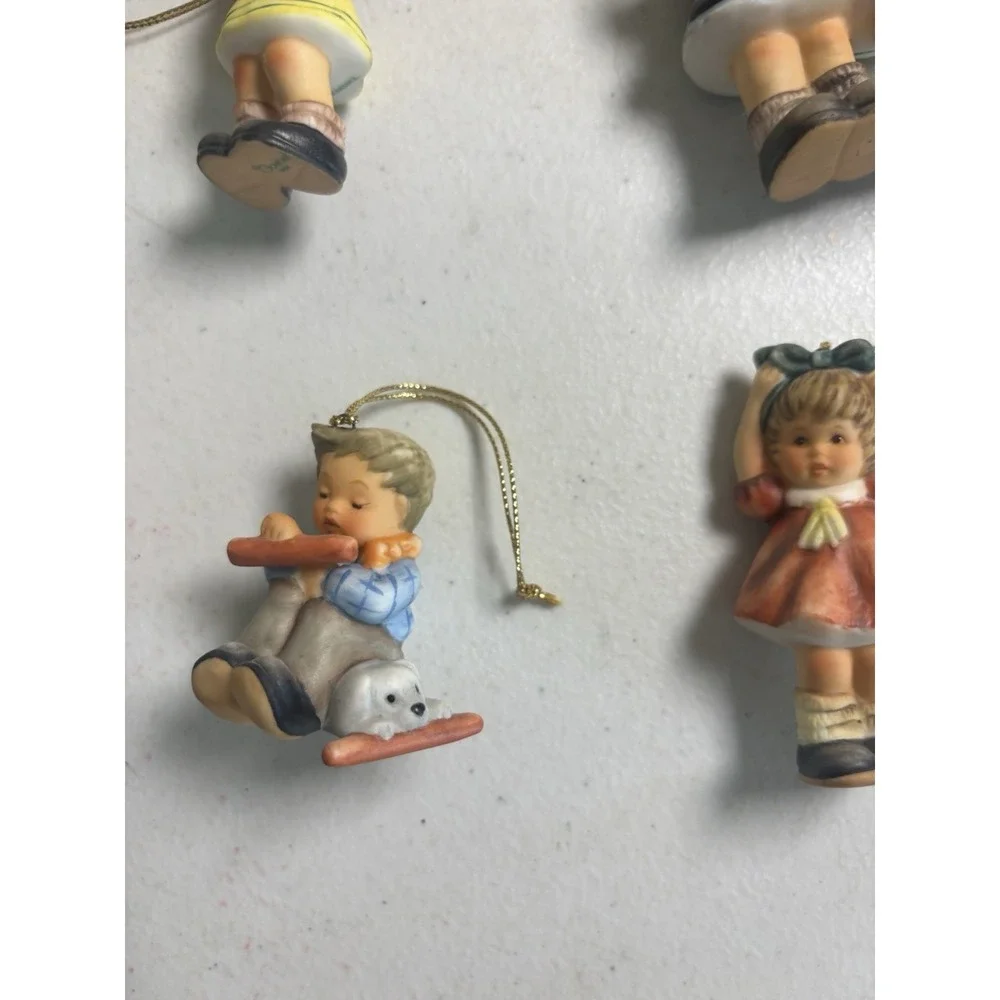 Berta Hummel Christmas Ornaments Figurines Goebel Set Of 14 1990's